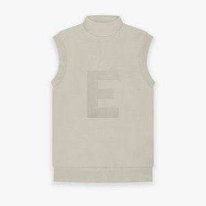 Fear of God Essential MockNeck Vest in Smoke